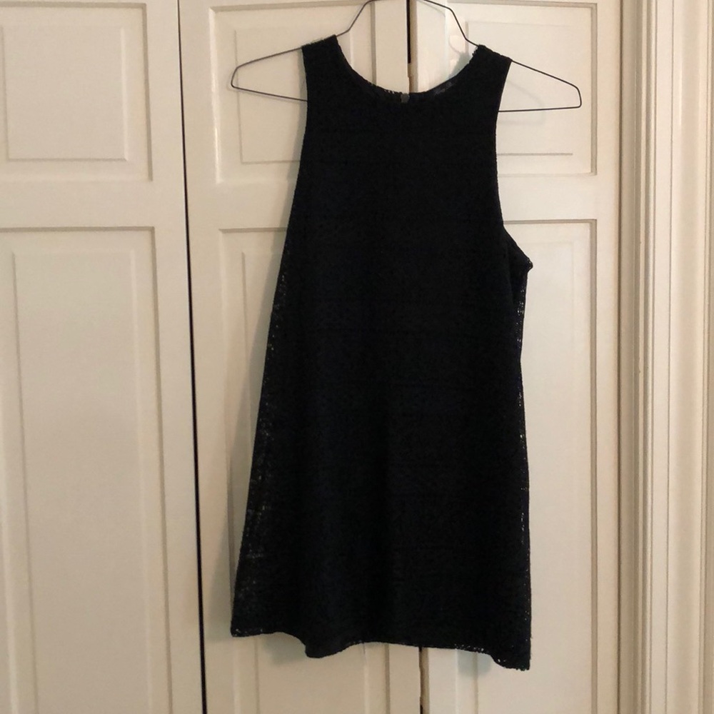 Black mini dress